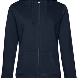 Pull gillet avec capuche femme